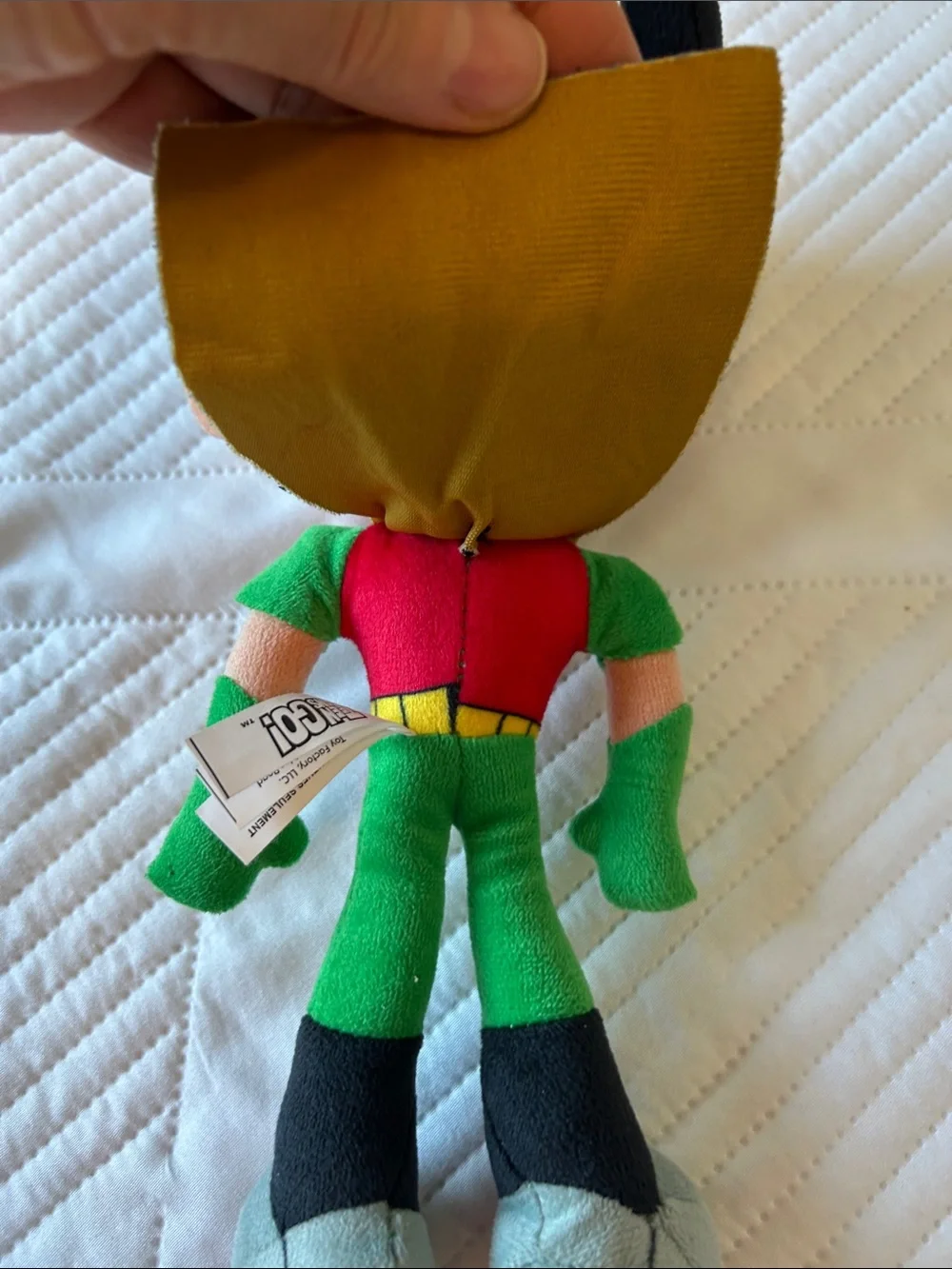 Teen Titans go Kids Superhero Plush Costume Doll - Red & Green.